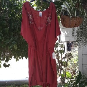 Time and Tru Women's Size 3X Swim Cover Up